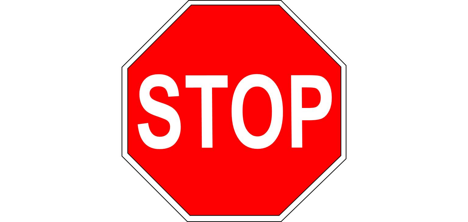 Stop sign